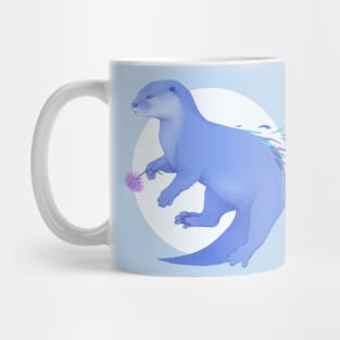 Blue Otter Mug